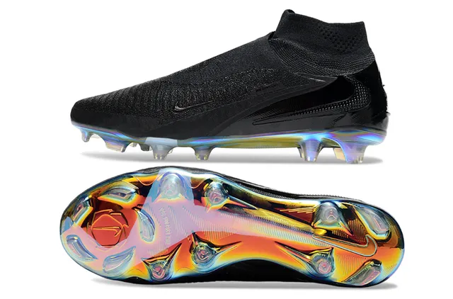 Nike Phantom GT Iridescent Black Firm-Ground Soccer Shoes 3