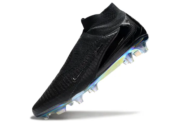 Nike Phantom GT Iridescent Black Firm-Ground Soccer Shoes 6