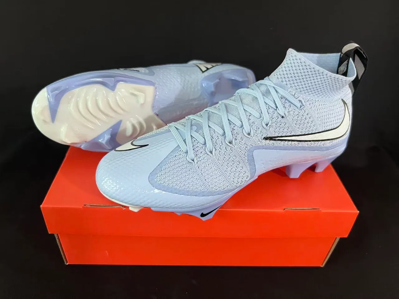 Nike Phantom GT Light Periwinkle Firm-Ground Soccer Shoes 7