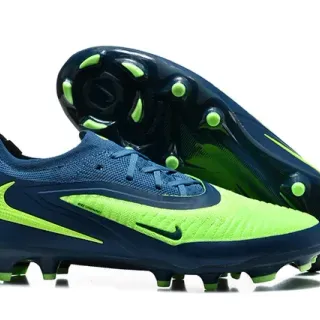 Nike Phantom GT Navy Green كيت أب أوفرلي كيج اصطناعي أرضية صلبة أحذية كرة القدم