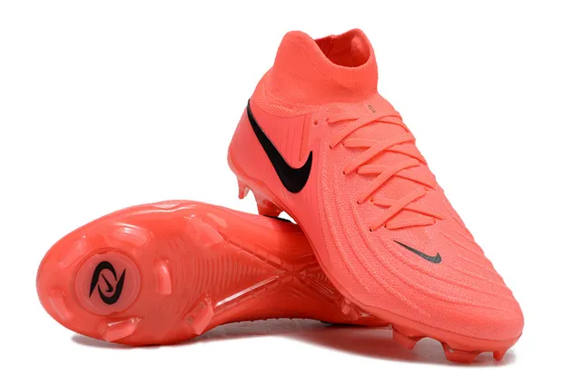 Nike Phantom GT Orange High-Cut Firm-Ground Soccer Shoes 4