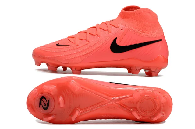 Nike Phantom GT Orange High-Cut Firm-Ground Soccer Shoes 6
