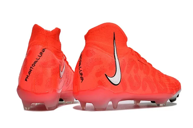 Nike Phantom GT Chuteiras de futebol laranja transparente sock-fit upper Chevron texturizado sintético Firm-Ground 5