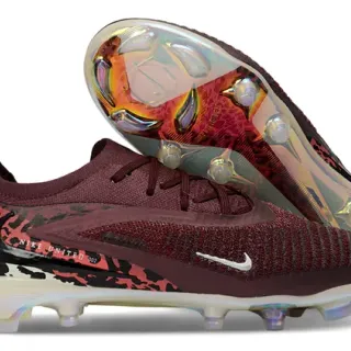 Nike Phantom GT United '002 Burgundy Camo Firm-Ground Soccer Shoes