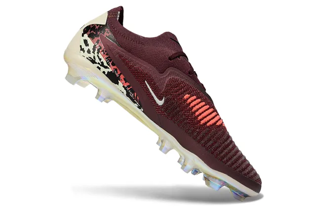 Nike Phantom GT United '002 Burgundy Camo Firm-Ground Soccer Shoes 2