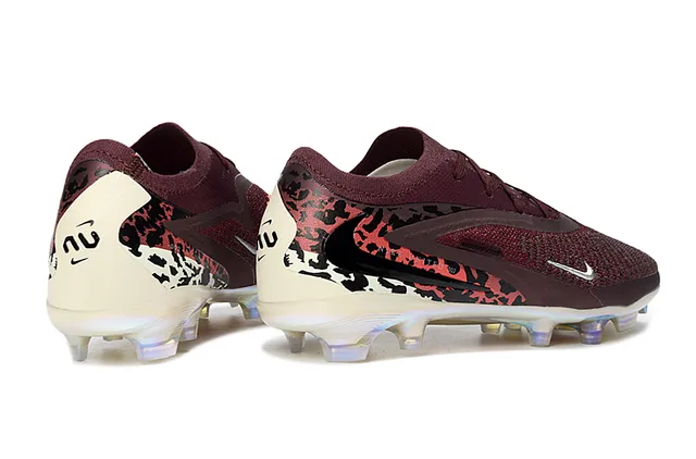 Nike Phantom GT United '002 Burgundy Camo Firm-Ground Soccer Shoes 5