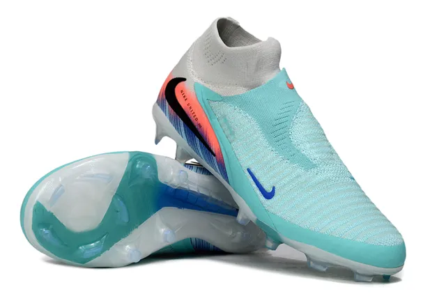 Nike Phantom GT United Mint Aqua Gradient Firm-Ground Soccer Shoes 3