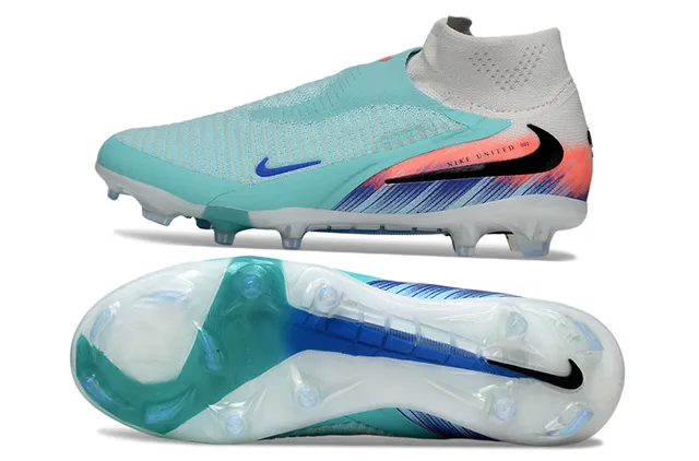 Nike Phantom GT United Mint Aqua Gradient Firm-Ground Soccer Shoes 5