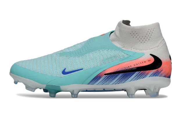 Nike Phantom GT United Mint Aqua Gradient Firm-Ground Soccer Shoes 8
