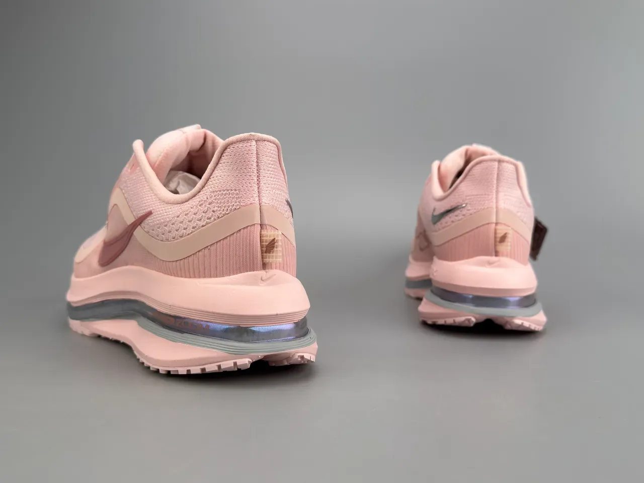 Nike rose beige maille tricotée supérieure translucide Air Zoom Unit chaussures de running 6