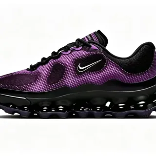 Nike Purple Black Mesh Upper Gradient Lifestyle Sneakers