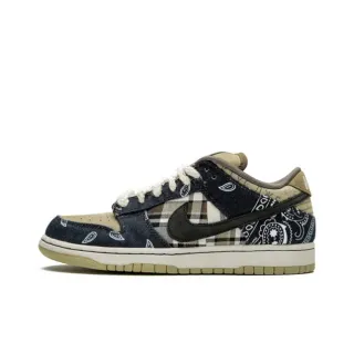 耐克 SB Dunk Low Bandana Plaid Denim 滑板鞋