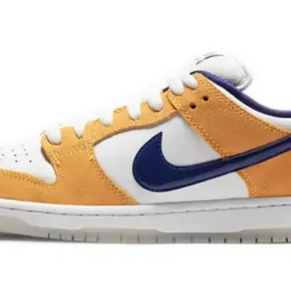 Nike SB Dunk Low Mustard Yellow and Royal Blue Skateboard Shoes