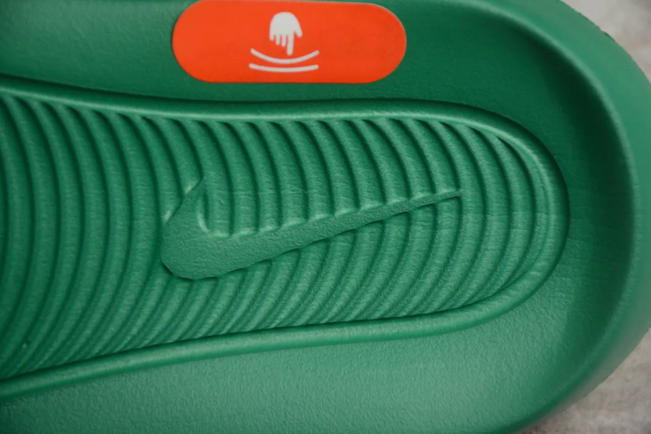 Nike SB Slide Green White Orange Slippers 3