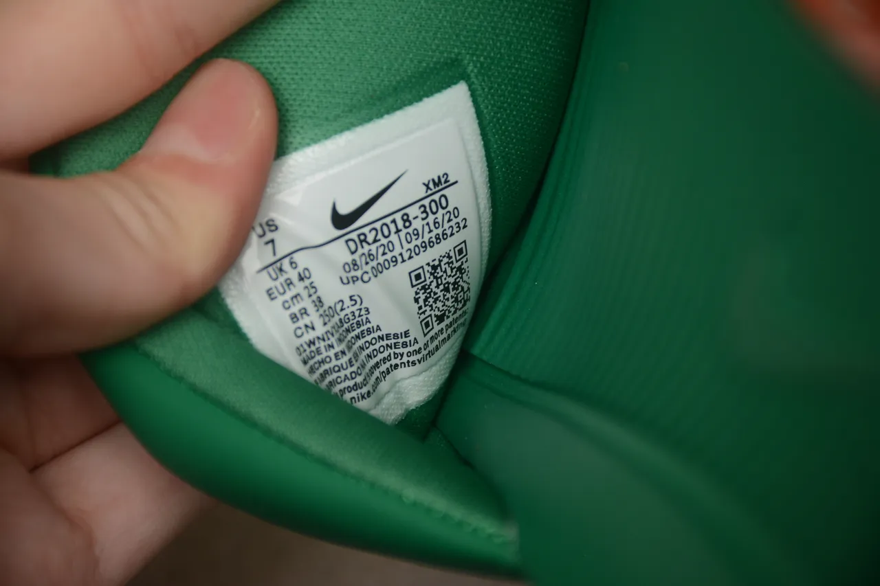Nike SB Slide Green White Orange Slippers 4