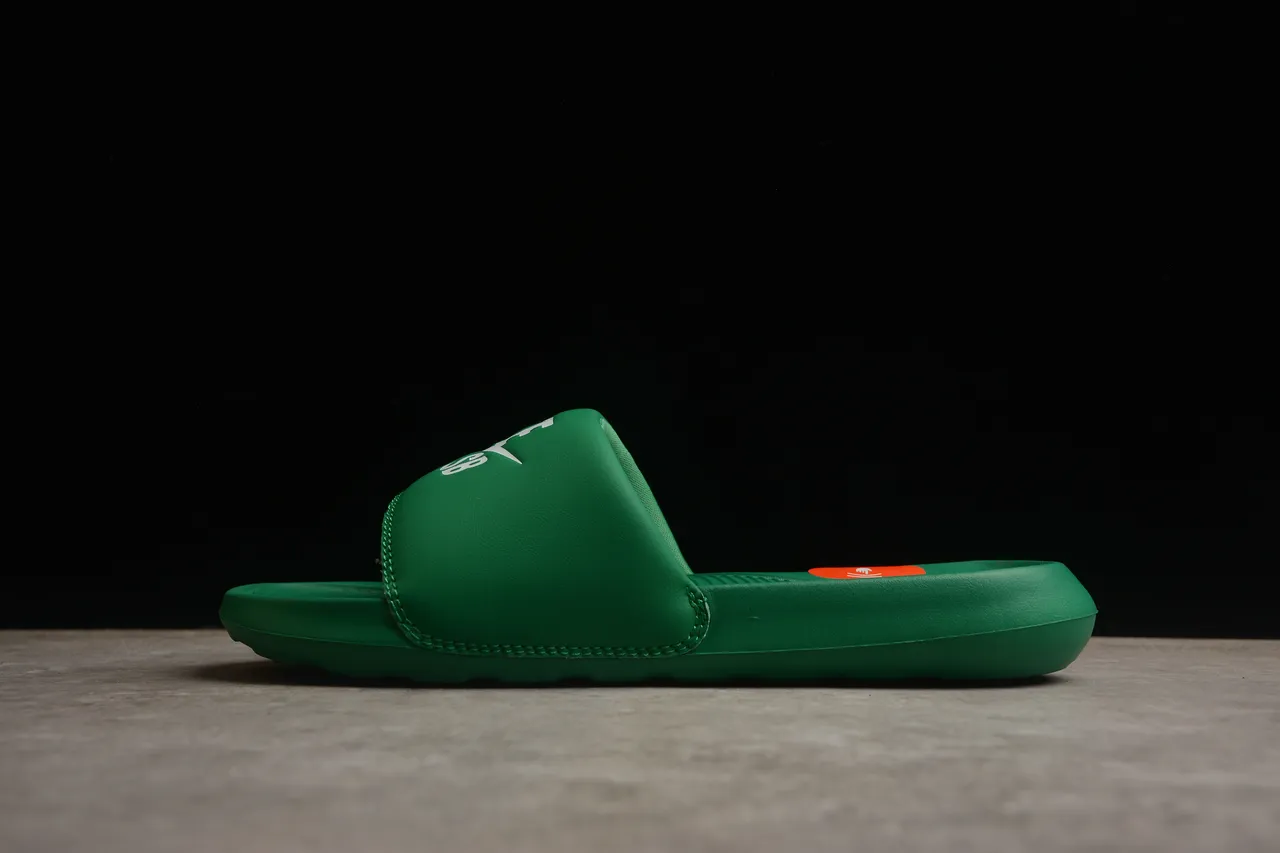 Nike SB Slide Green White Orange Slippers 13