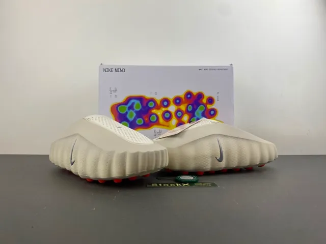 Nike Slide Off-White Perforated Molded Foam Slipper 9