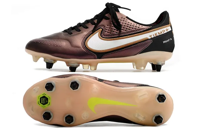 Nike Tiempo 20(xx)² / Q Bronce Metálico Botas de fútbol para césped natural 7