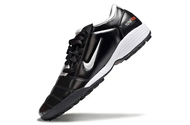 Nike Total 90 III Black White Silver Turf Soccer Shoes 5