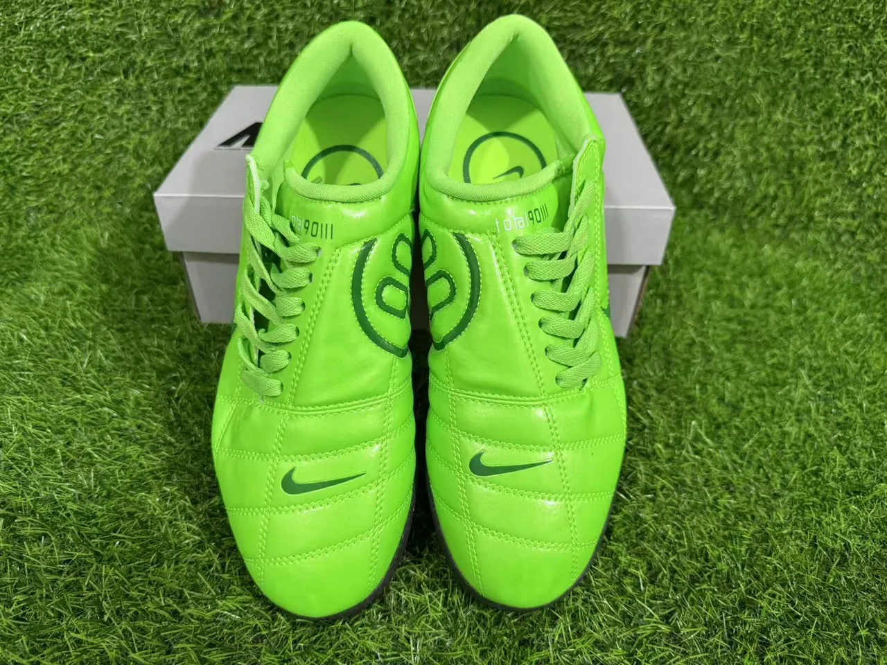 Nike Total 90 III Neon Green Chaussures de football indoor 5