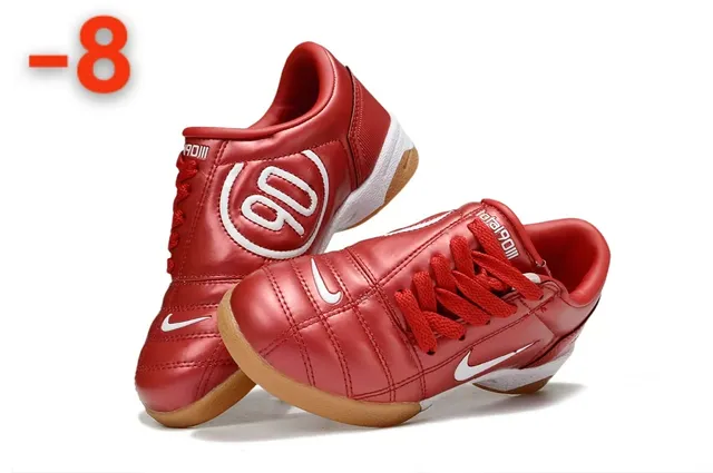 Nike Total90 III Red Sapatos de futebol indoor 3