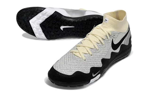 Nike Unite Turf blanches argentées crème Turf chaussures de football 2