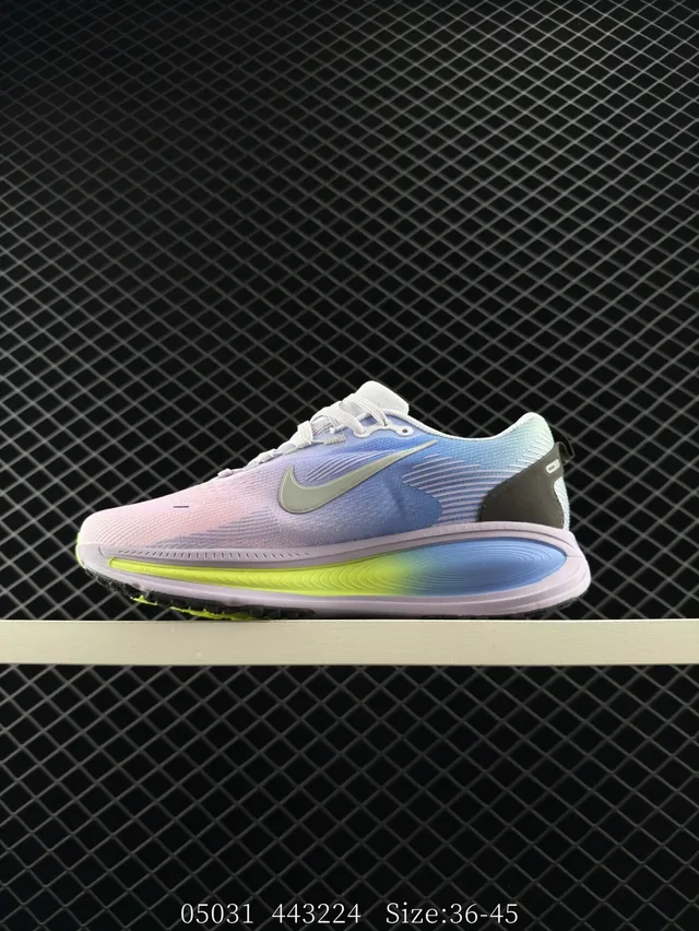 Nike VOMERO 18 Gradient Pink Blue Running Shoes 6