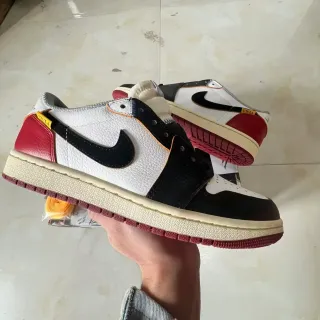 Nike सादा कालो लो-टॉप बास्केटबॉल सिलहुएट माल्टि-प्यानेल चामडा निर्माण लाइफस्टाइल स्निकार्स