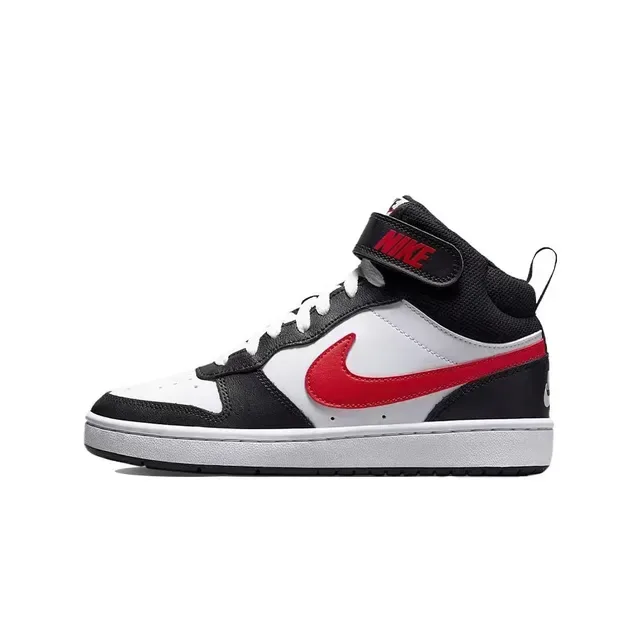 Nike White Green Low-Mid Top Strap Closure Lifestyle Sneakers 8