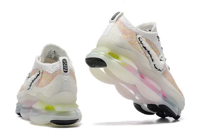 Nike White Multicolor Knit Upper Deconstructed Swoosh Lifestyle Sneakers 2