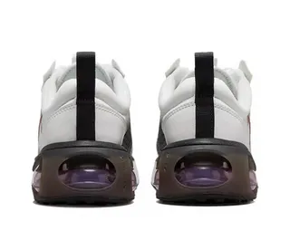 Nike White Pink Perforated Mesh Upper Translucent Visible Air Unit Lifestyle Sneakers 5