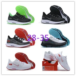 Nike Blanco Rojo Low-Top Lace-Up Malla Ingenierizada Superior Zapatillas de Running