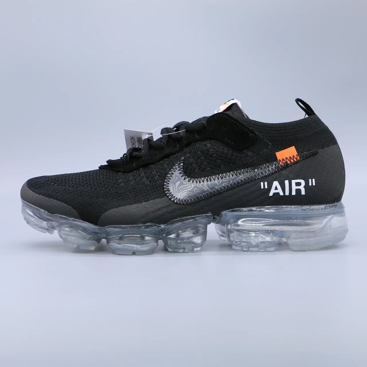 Nike x Off-White Air VaporMax Sneakers Lifestyle Noir Transparent 3