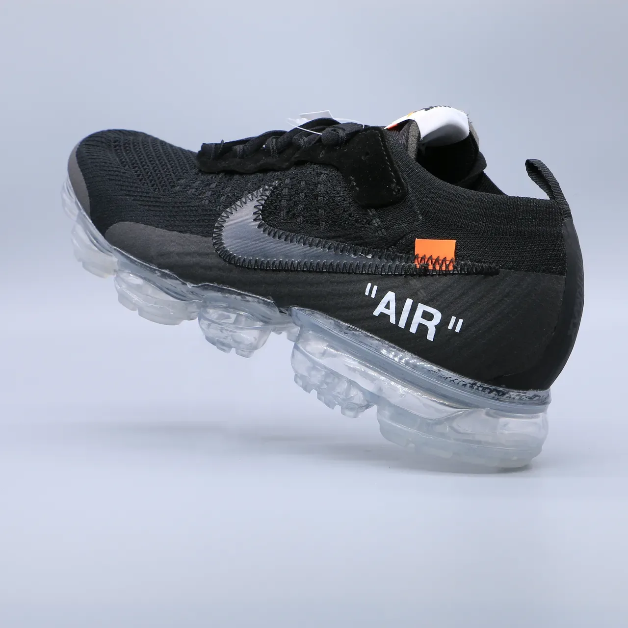 Nike x Off-White Air VaporMax Sneakers Lifestyle Noir Transparent 4