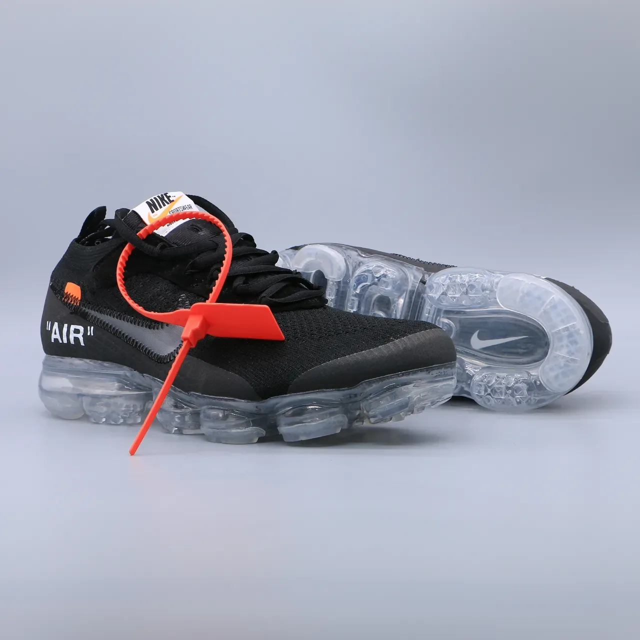 Nike x Off-White Air VaporMax Sneakers Lifestyle Noir Transparent 6