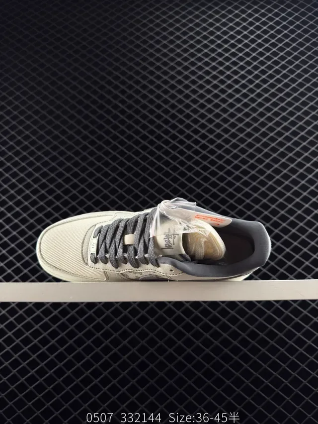 Nike x Stussy Air Force 1 Low Lifestyle Sneakers 4