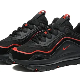 Nike Zoom 2K Black Red Lifestyle Sneakers