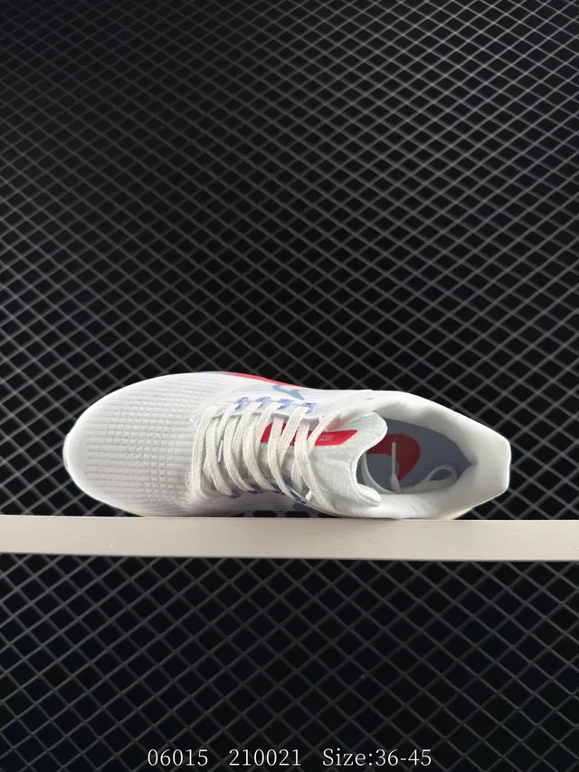 Nike Zoom Pegasus 39 White Red Blue Gradient Running Shoes 5