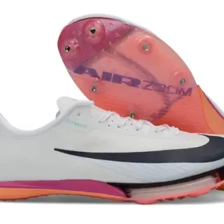 Nike Zoom Victory Flyweave Blanco Negro Rosa Naranja Zapatillas de running