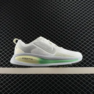 Nike ZoomX Off-White y Verde Gradiente Midsole Zapatillas de Running