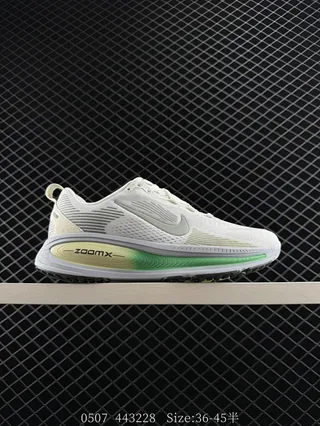 Nike ZoomX Off-White and Green Gradient Midsole Running Shoes 2