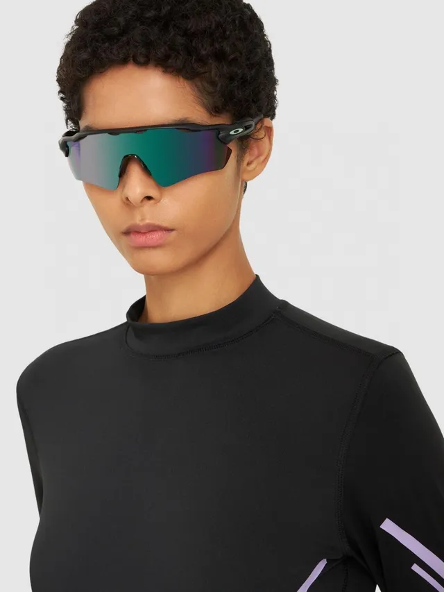 Oakley 黑色 多彩 环绕护目镜片 彩虹色 太阳镜 1