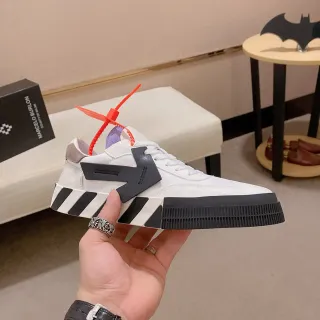 Off-White حذاء رياضي أسود منخفض لوتوب منصة سول أسلوب حياة