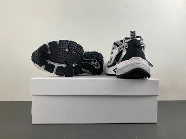 Off-White 黑 多材质 厚底运动鞋 16