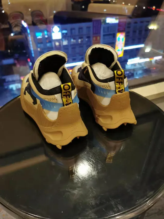 Off-White DDSY-1000 beige noir rose orange baskets épaisses 2