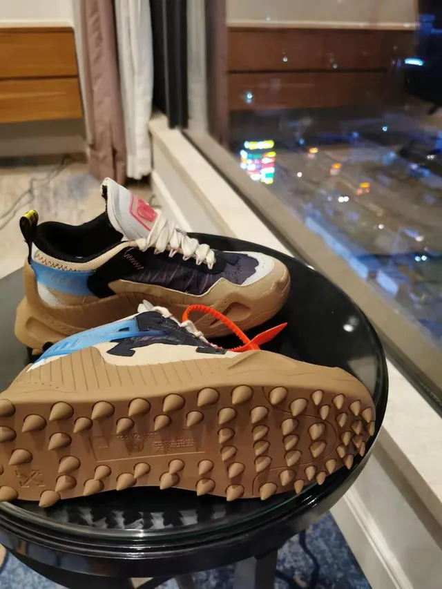 Off-White DDSY-1000 beige noir rose orange baskets épaisses 3