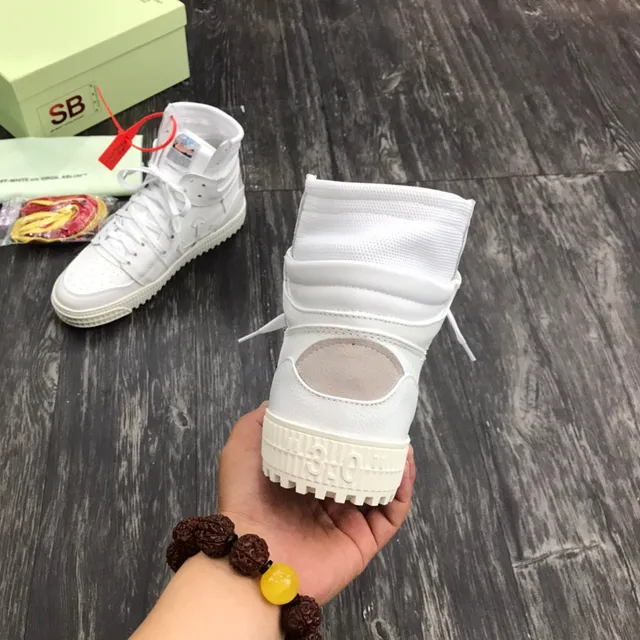 Off-White tênis high-top Industrial-Label lifestyle 2