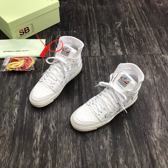 Off-White tênis high-top Industrial-Label lifestyle 8