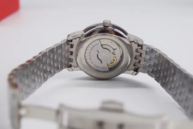 Omega De Ville Co-Axial Chronometer ton argenté montre mécanique 8