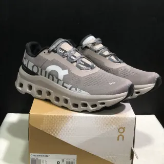 On Cloudmonster Cinder Fog zapatos de correr